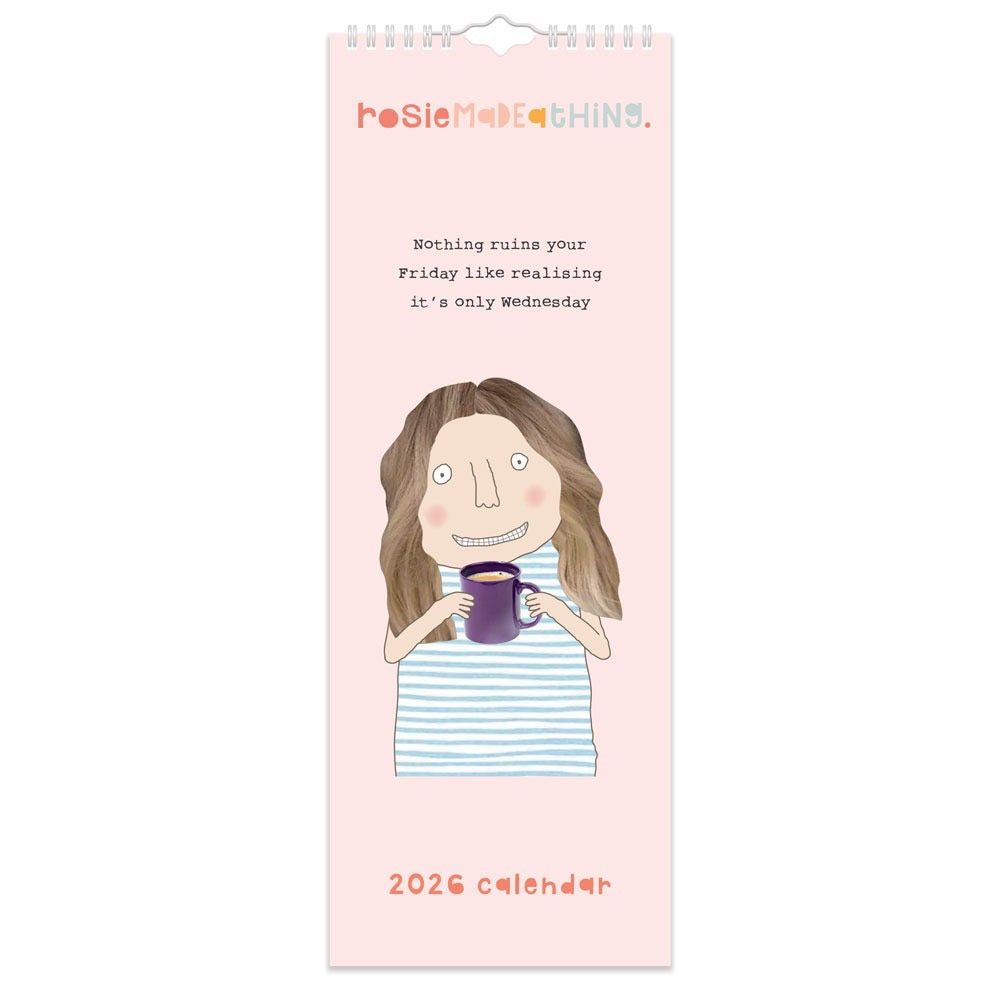 Rosie Made a Thing Slim Calendar 2026