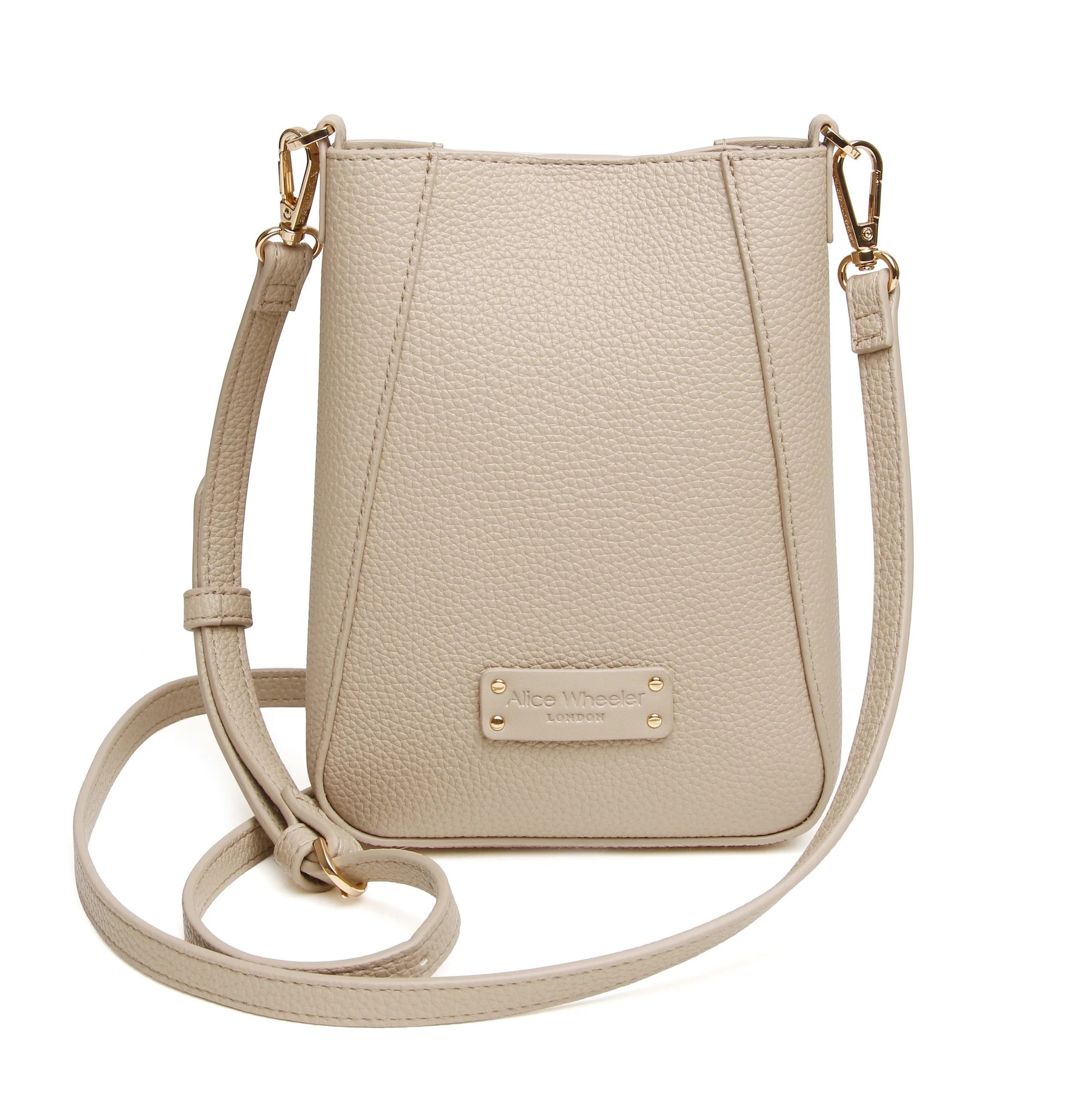 Alice Wheeler - Stone - Kensington Phone Crossbody Bag