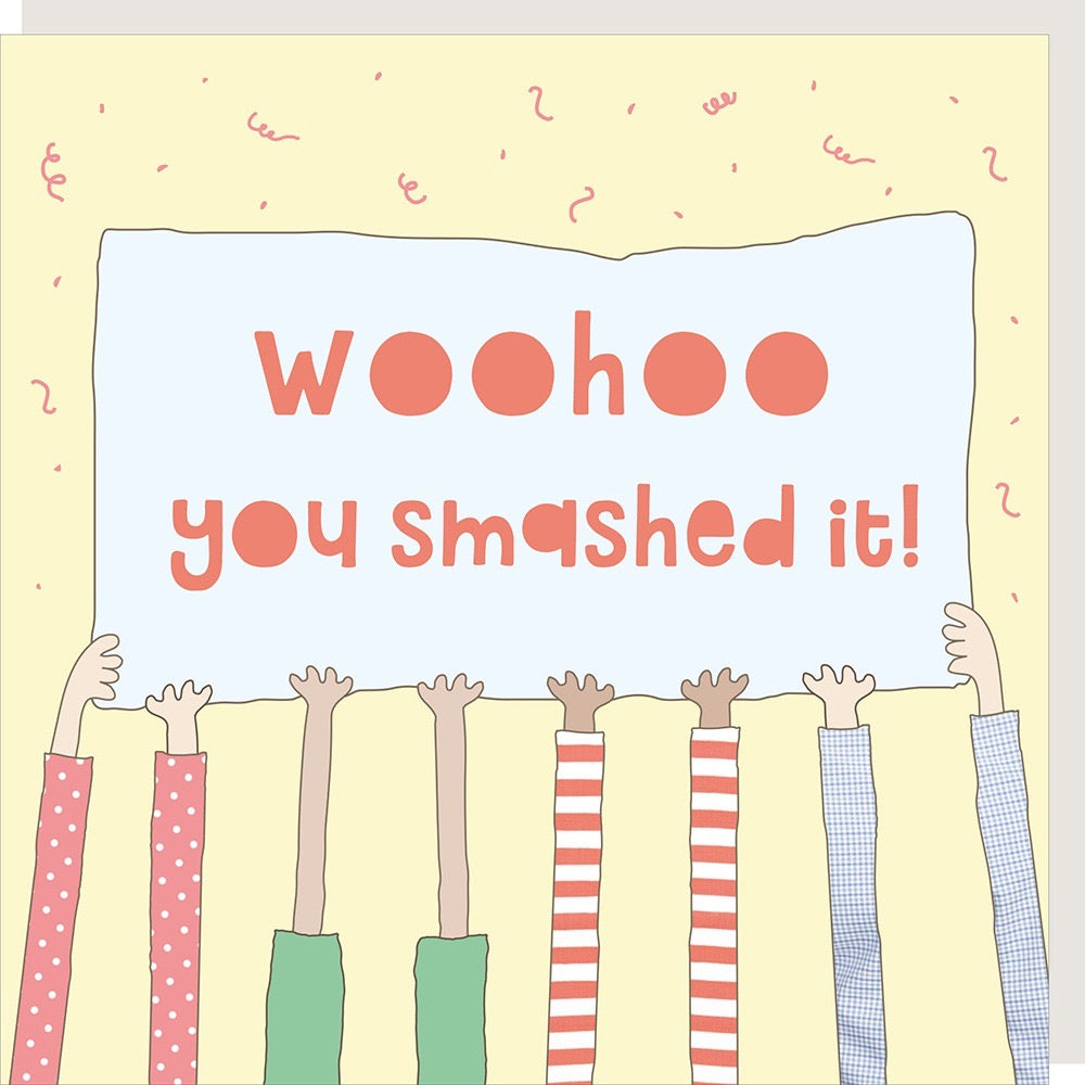 Rosie Made A Thing - Smashed It - Blank Card