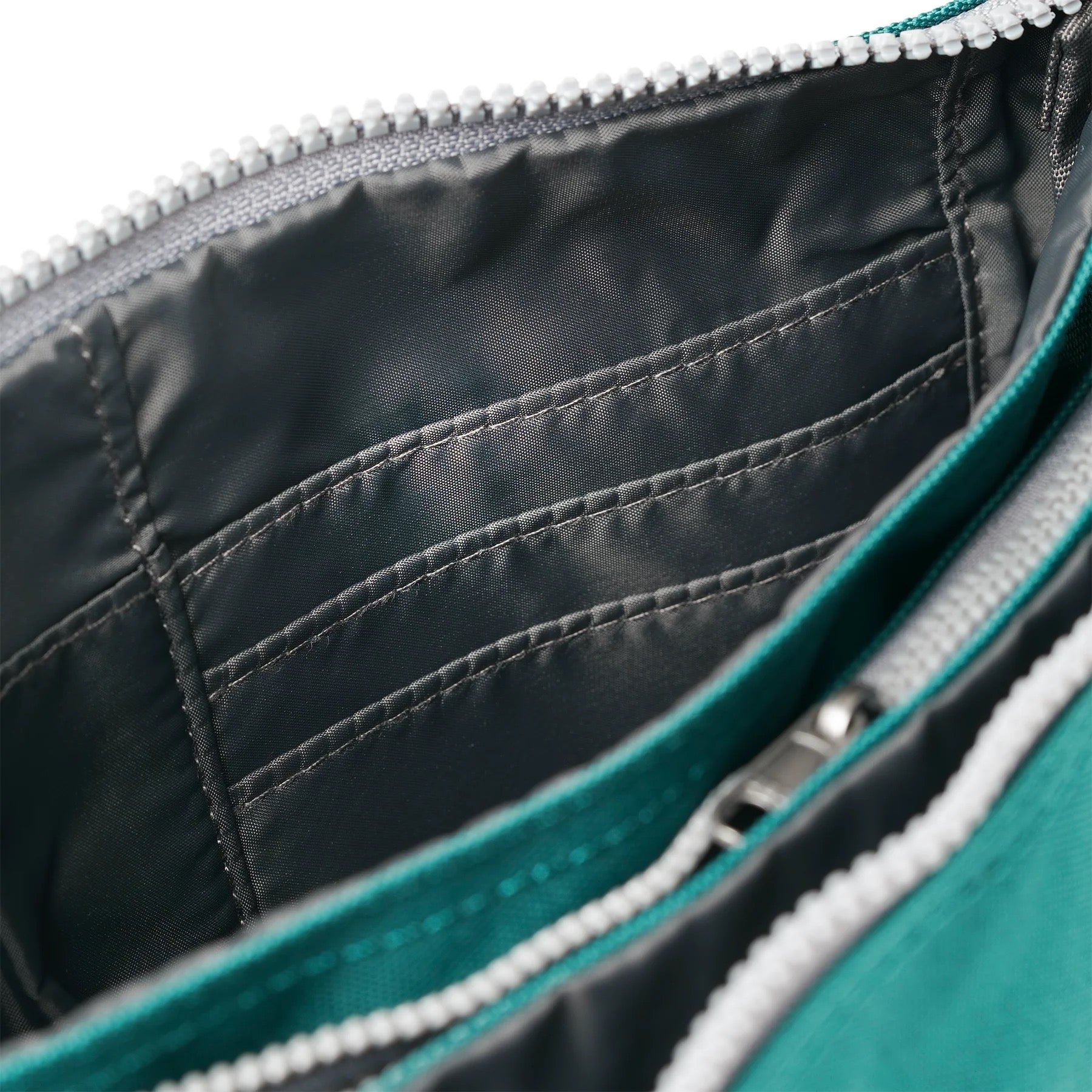 Roka Carnaby XL Crossbody-Recycled Canvas - TEAL