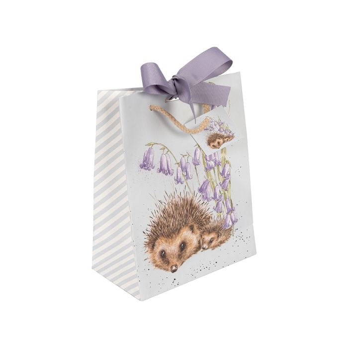 'Love and Hedgehugs' Hedgehog Medium Gift Bag - Wrendale Designs