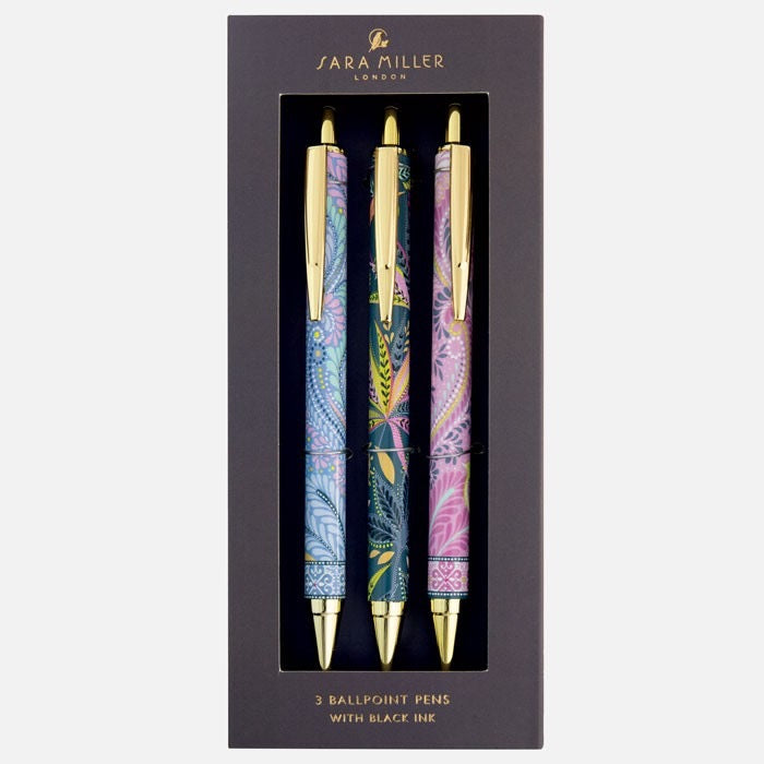 Sara Miller Savannah - Set of 3 Pens Boxed