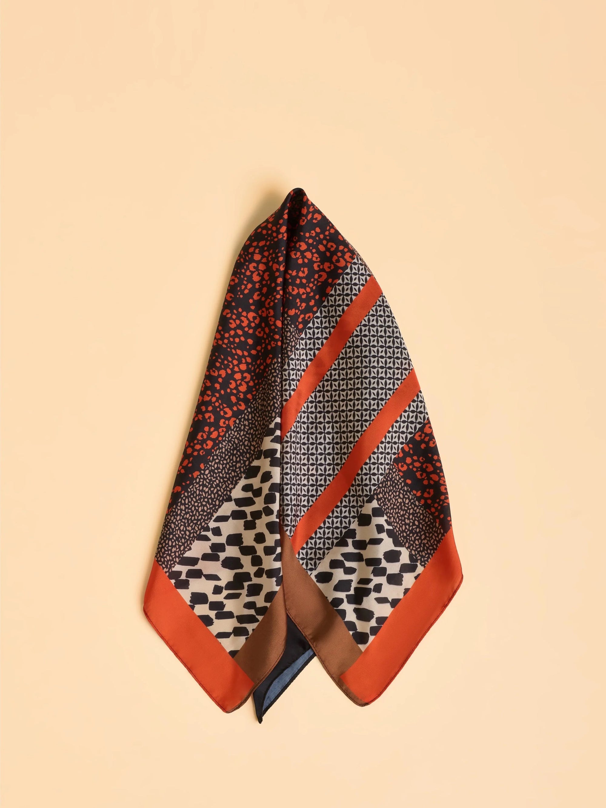 Brakeburn Driftwood Silky Scarf- Multi
