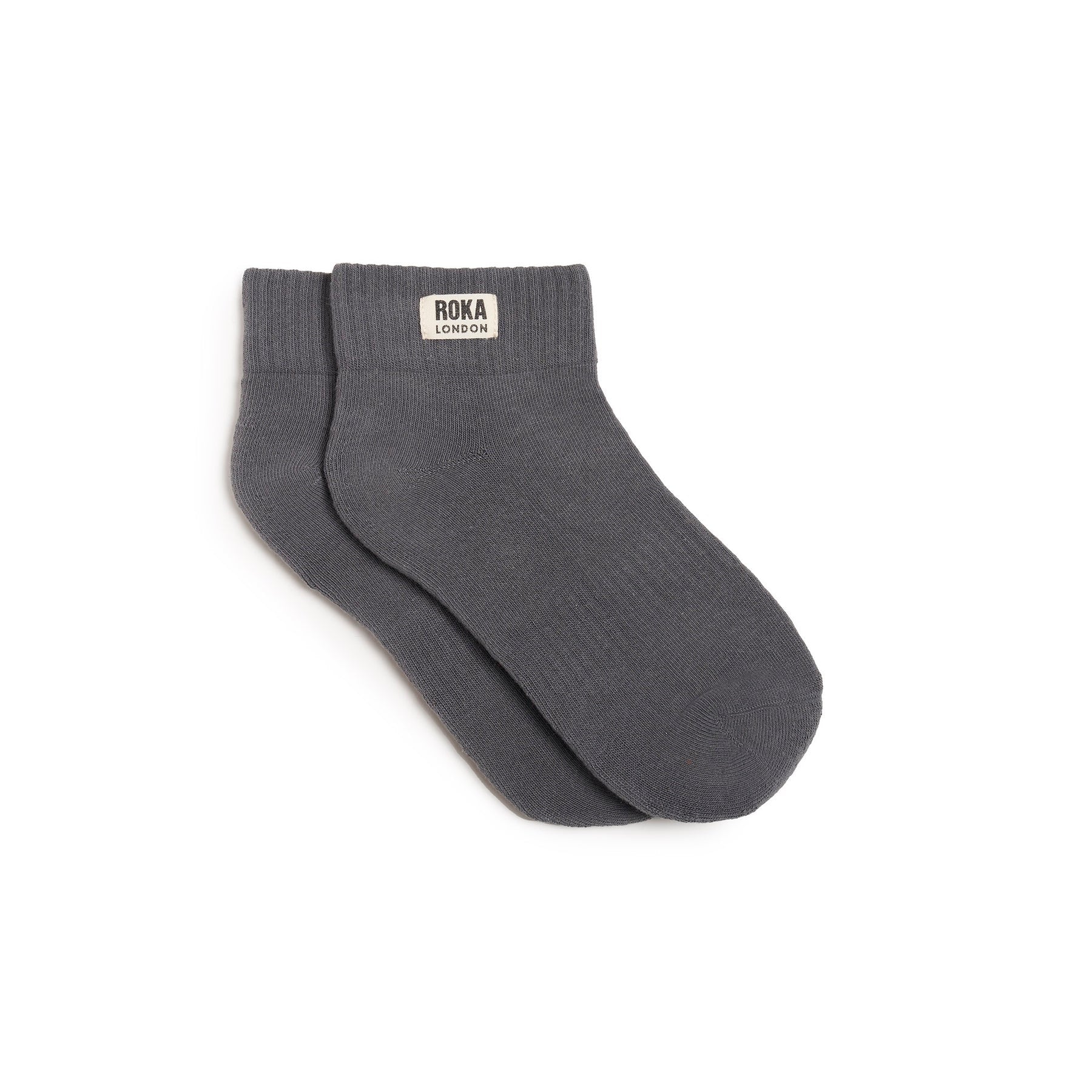 ROKA Wembley Ankle Socks - Smoke Grey