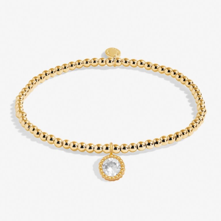 Joma Jewellery - A little Happy 60th Birthday Bracelet - Gold