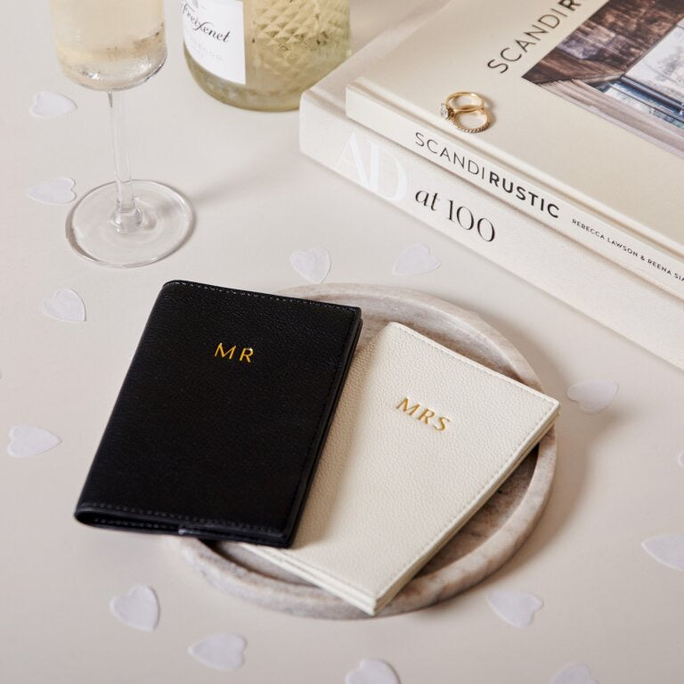 Katie Loxton Bridal Passport Cover Gift Set - Mr & Mrs
