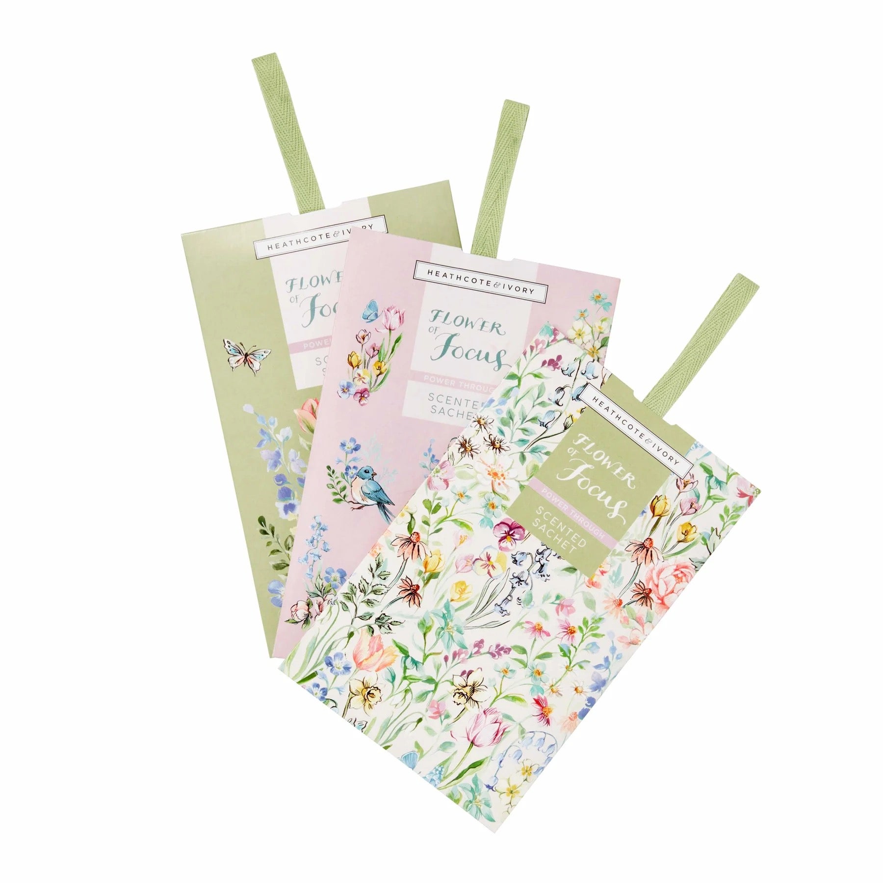 Flower of Focus Trio Scented Sachets - (3 x 15g)