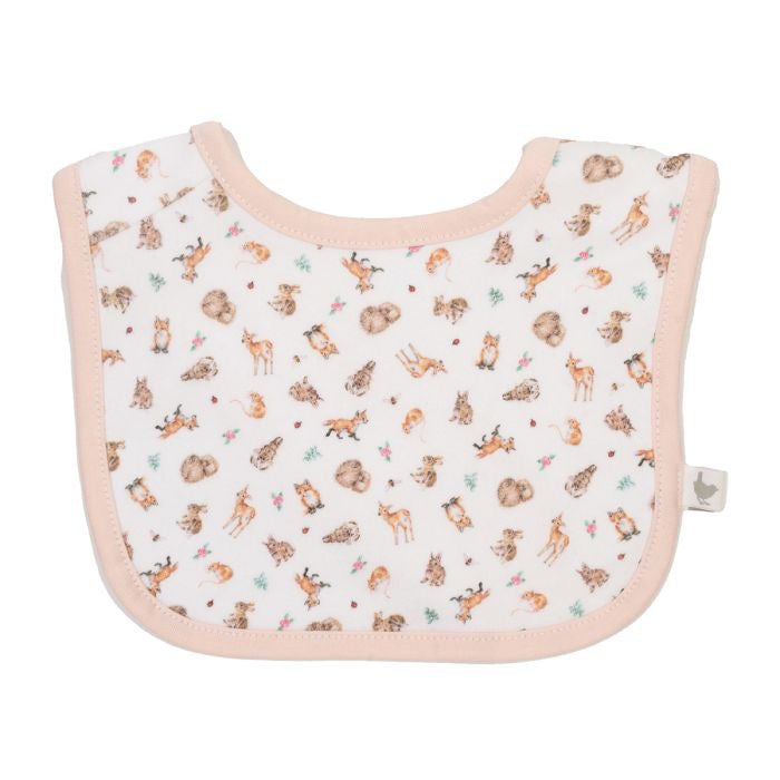 Little Forest Woodland Animal Bib Gift Set - The Little Wren by Wrendale Designs