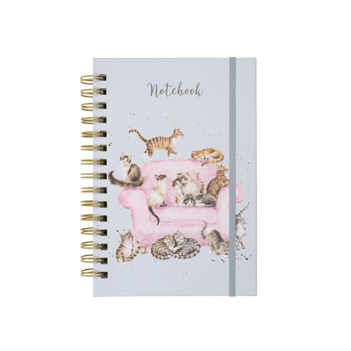 Cattitude A5 Notebook - Wrendale Designs