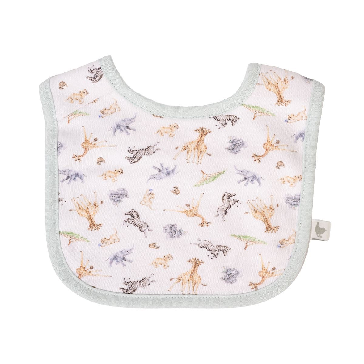 Little Savannah Safari Animals Bib Gift Set - The Little Wren by Wrendale Designs