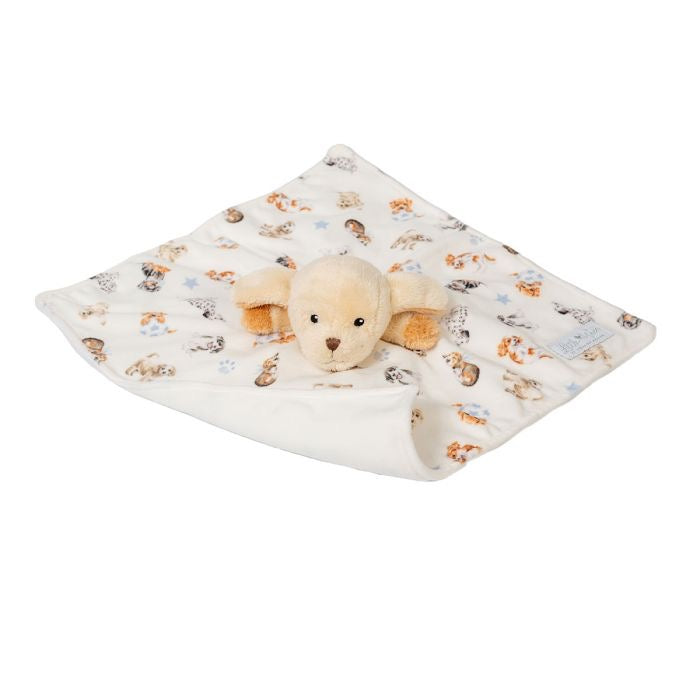 Little Paws Dog Plush Comforter - The Little Wren by Wrendale Designs