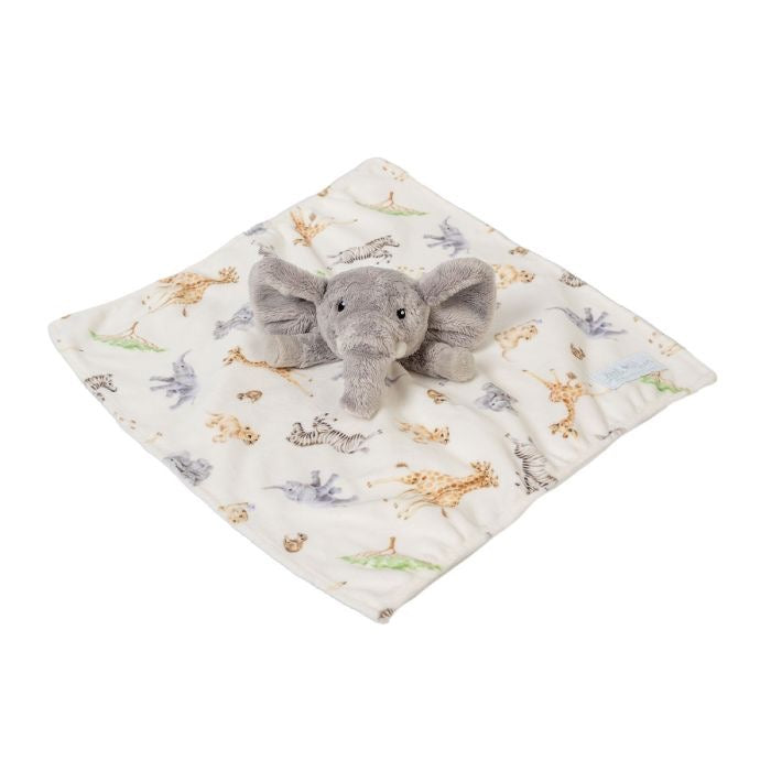 Little Savannah Elephant Plush Comforter - The Little Wren by Wrendale Designs