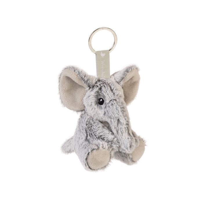 Elephant Plush Keyring - Wrendale Designs