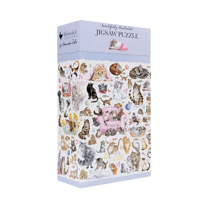 Wrendale Designs Feline Friends Cat Puzzle - 1000 piece