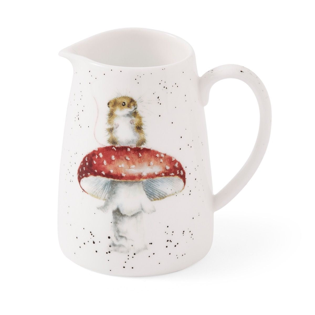 'He's a Fun-gi" Mouse Tiny Posy Jug - Wrendale Designs