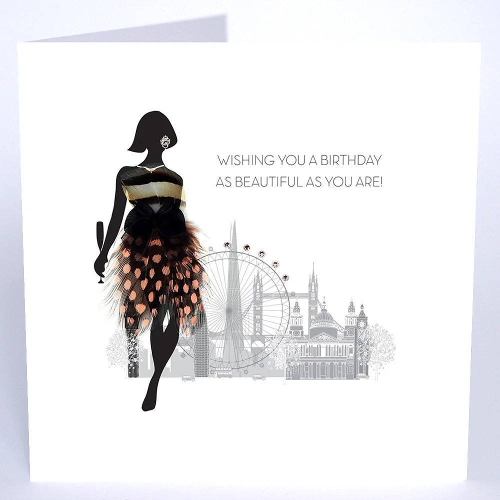 Five Dollar Shake - Wishing you a Birthday as Beautiful a You Are Card