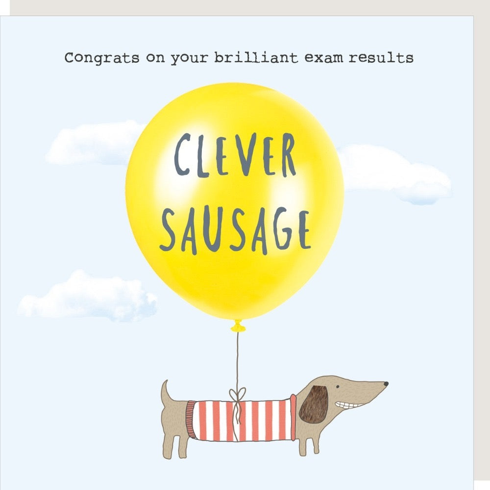 Rosie Made A Thing - Clever Sausage - Blank Card