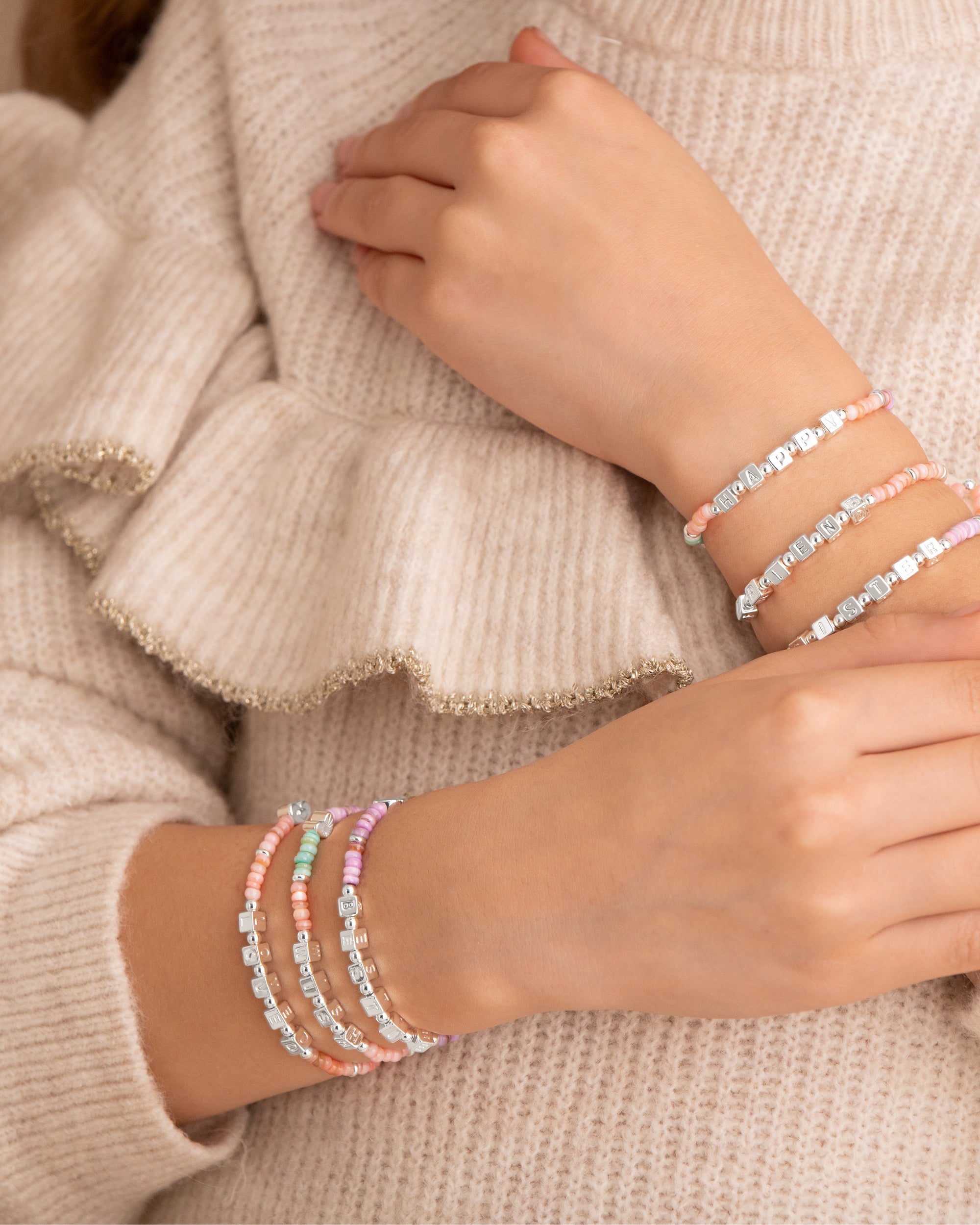 Joma Jewellery - Girls - Happy Little Moments Bracelet - Super Sister