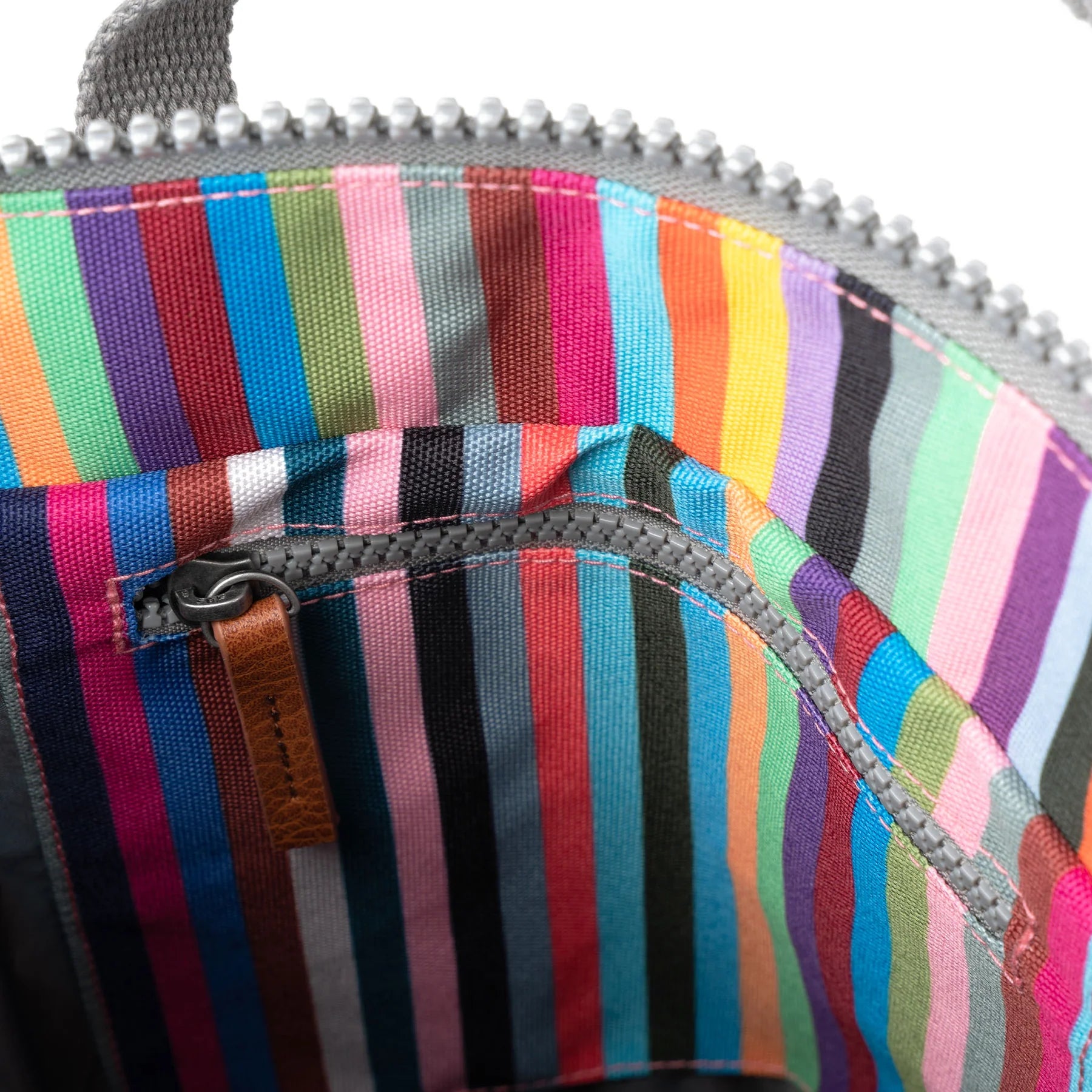 Roka Bantry B Backpack-Recycled Canvas - Limited Edition - Multi Stripe