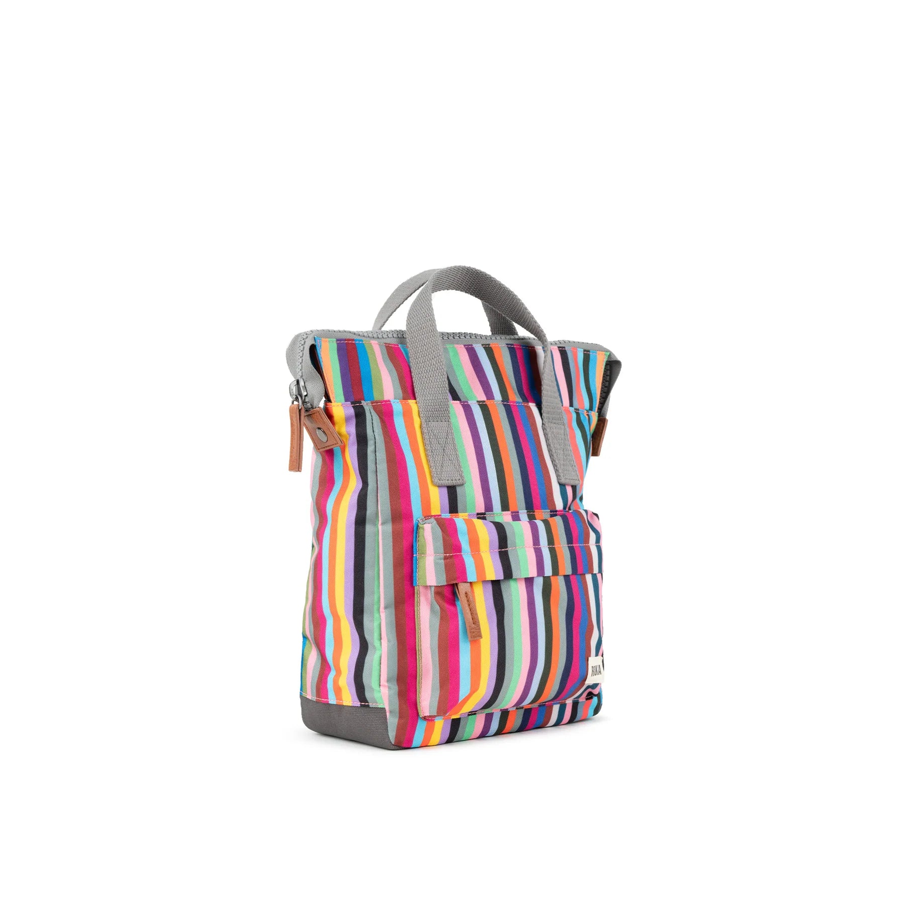 Roka Bantry B Backpack-Recycled Canvas - Limited Edition - Multi Stripe
