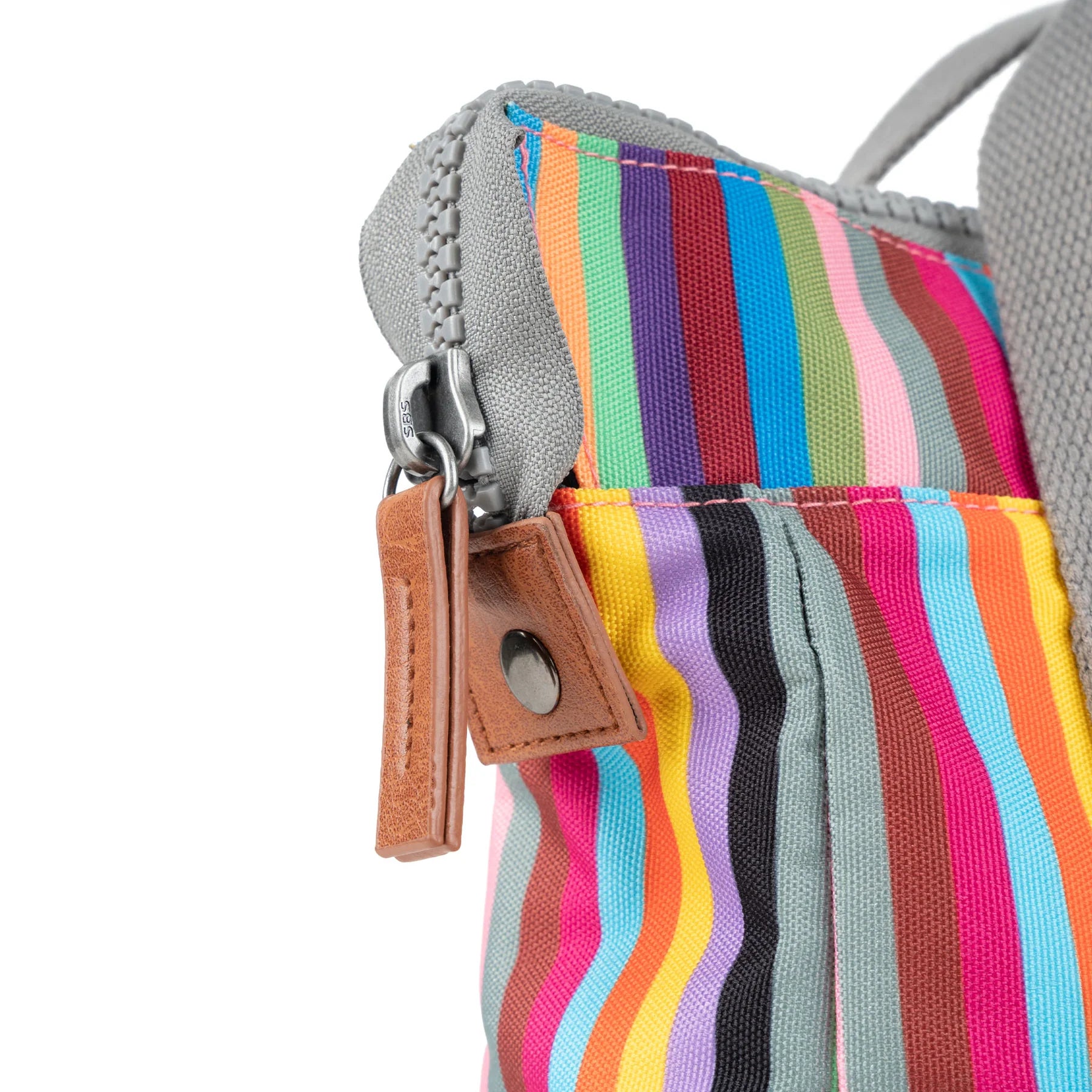 Roka Bantry B Backpack-Recycled Canvas - Limited Edition - Multi Stripe