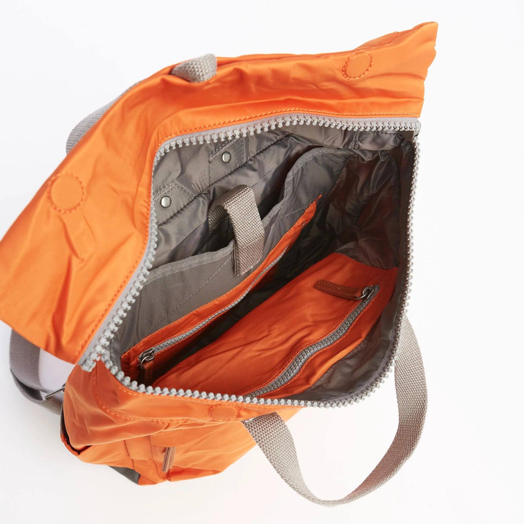 Roka Canfield B Backpack-Recycled Nylon - SMALL - Burnt Orange