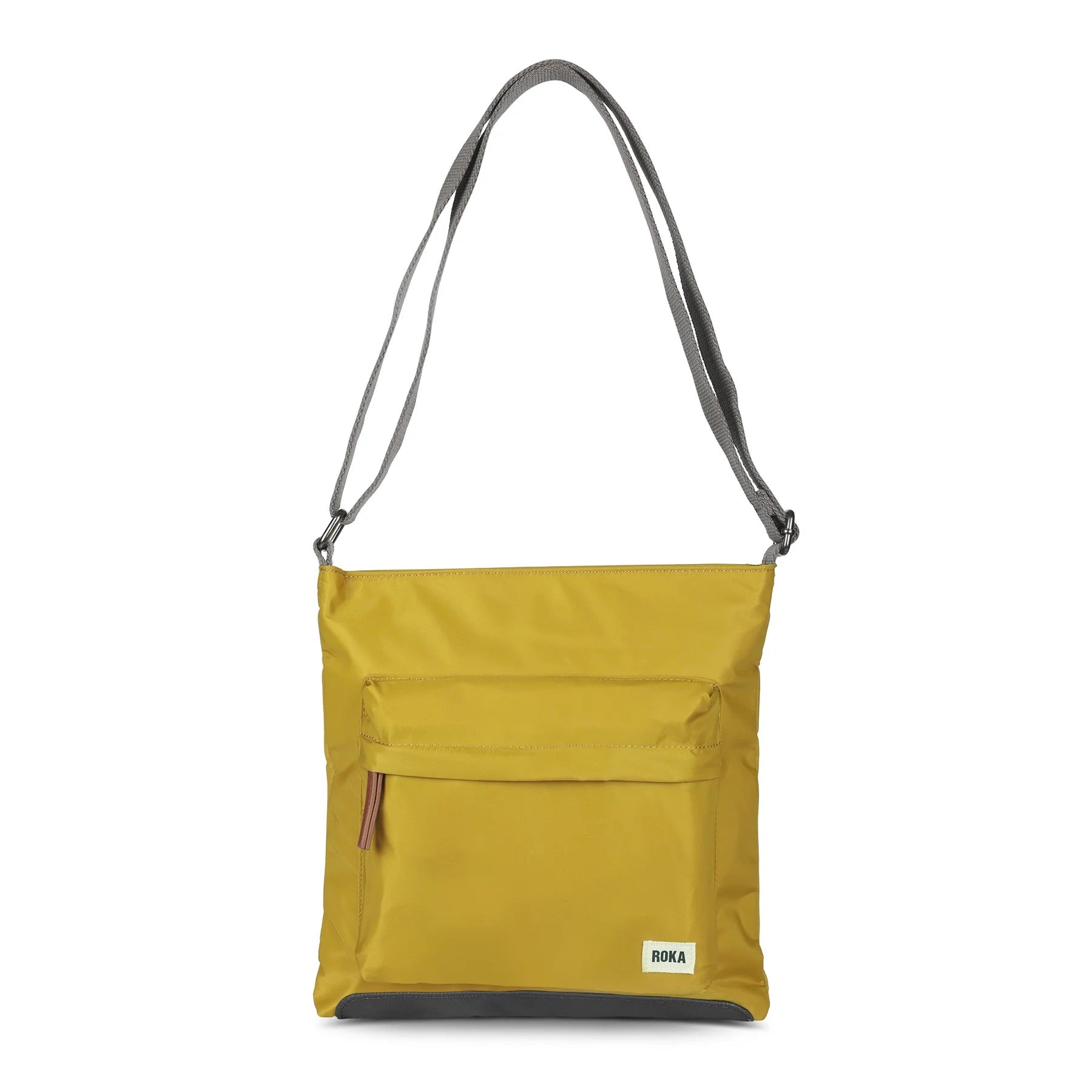 Roka Kennington B Medium Crossbody Bag -Sustainable Nylon - Corn