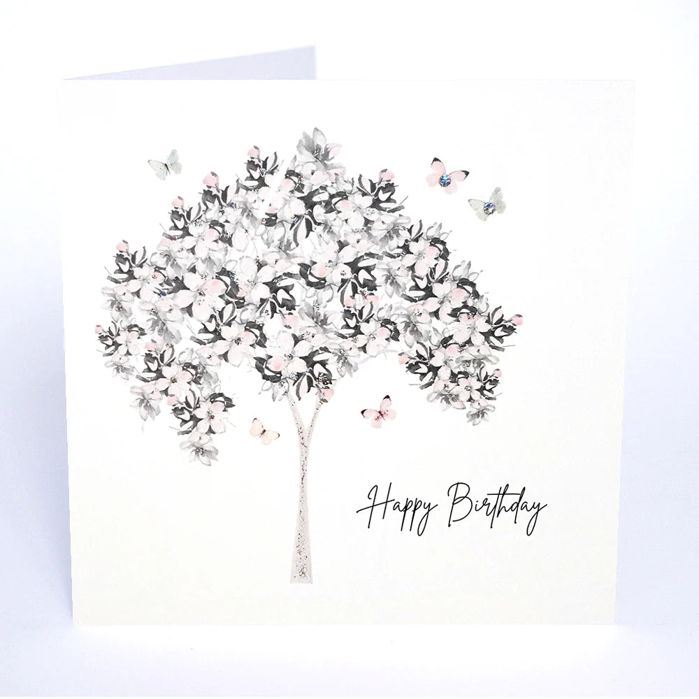 Five Dollar Shake Happy Birthday Tree Card