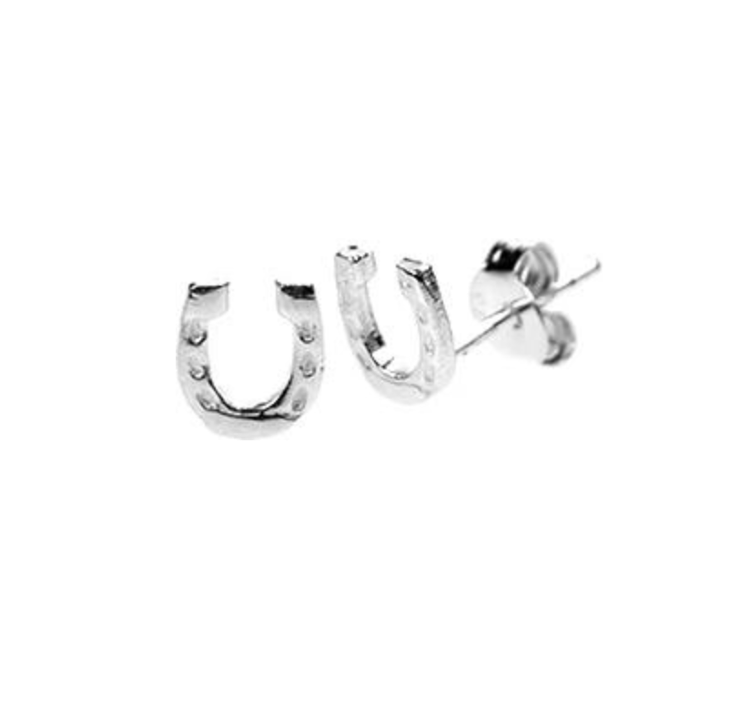 Kali Ma Horseshoe Studs - Sterling 925 Silver