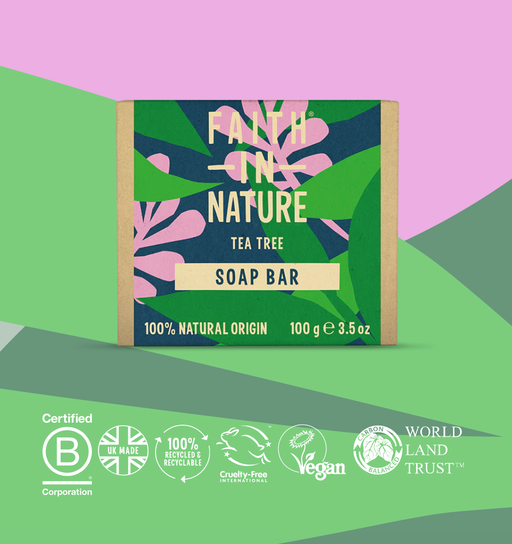 Faith in Nature Tea Tree Soap - 100g