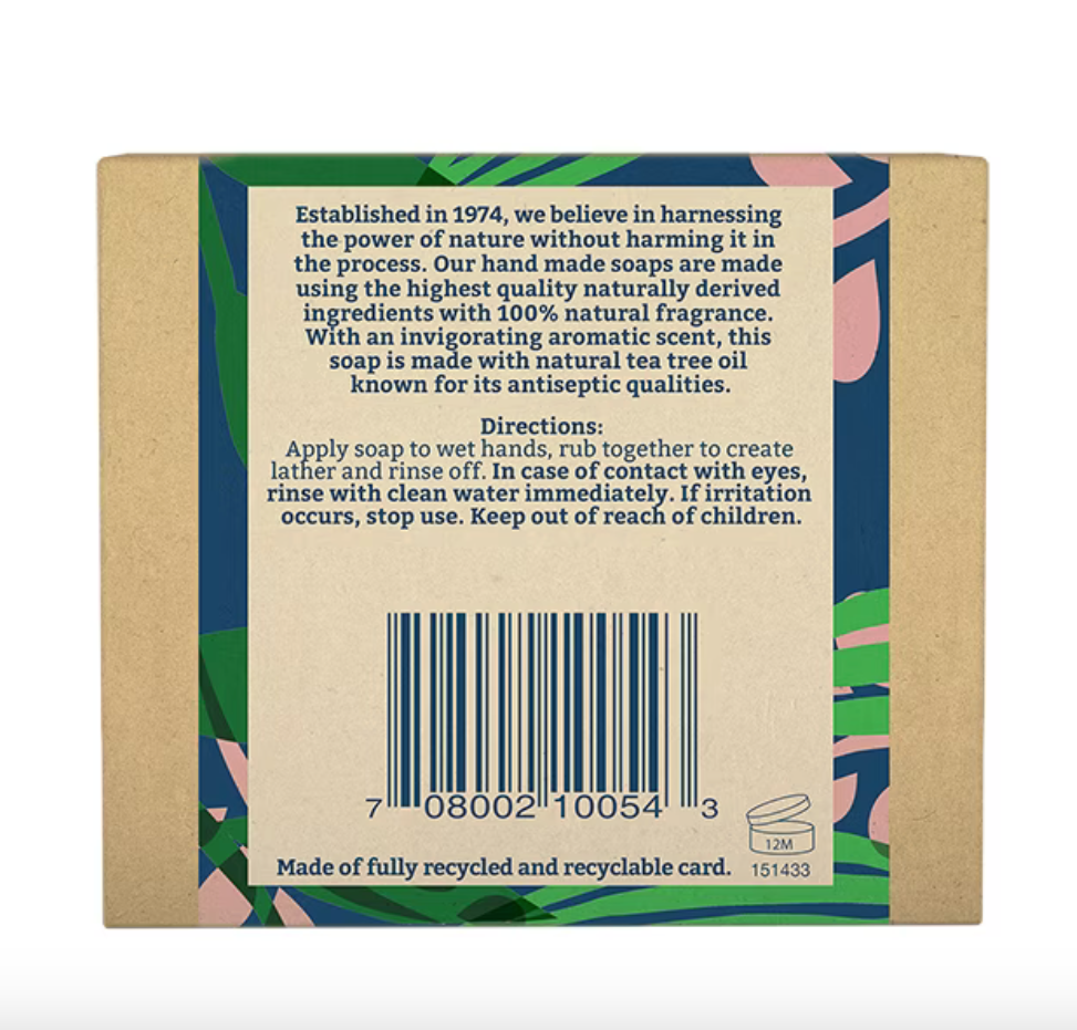 Faith in Nature Tea Tree Soap - 100g