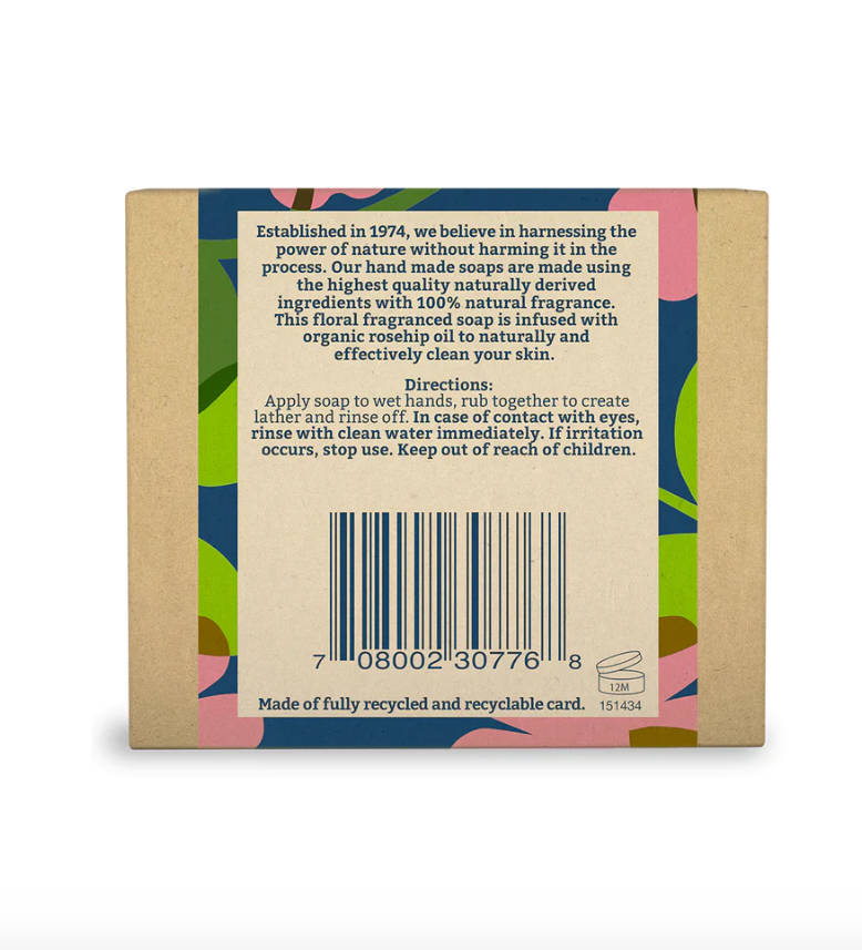 Faith in Nature Wild Rose Soap - 100g
