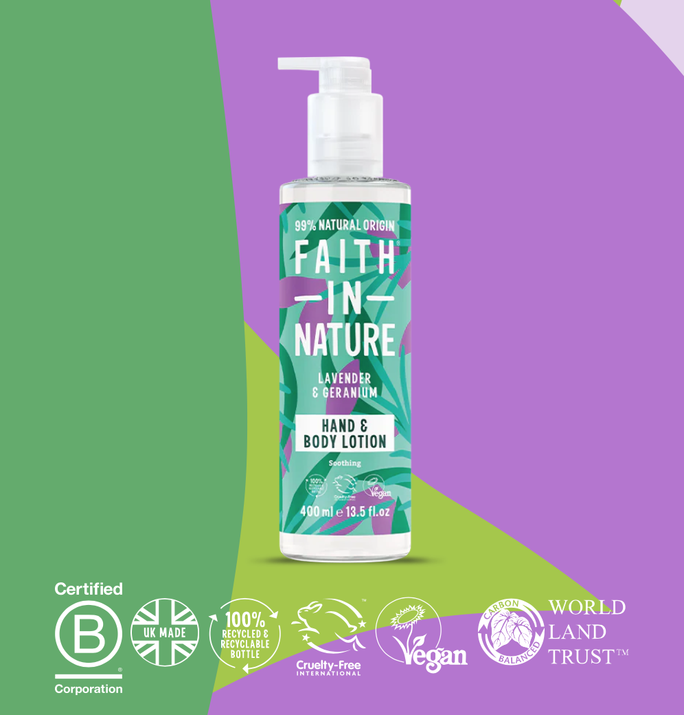Faith in Nature Lavender & Geranium Hand & Body Lotion