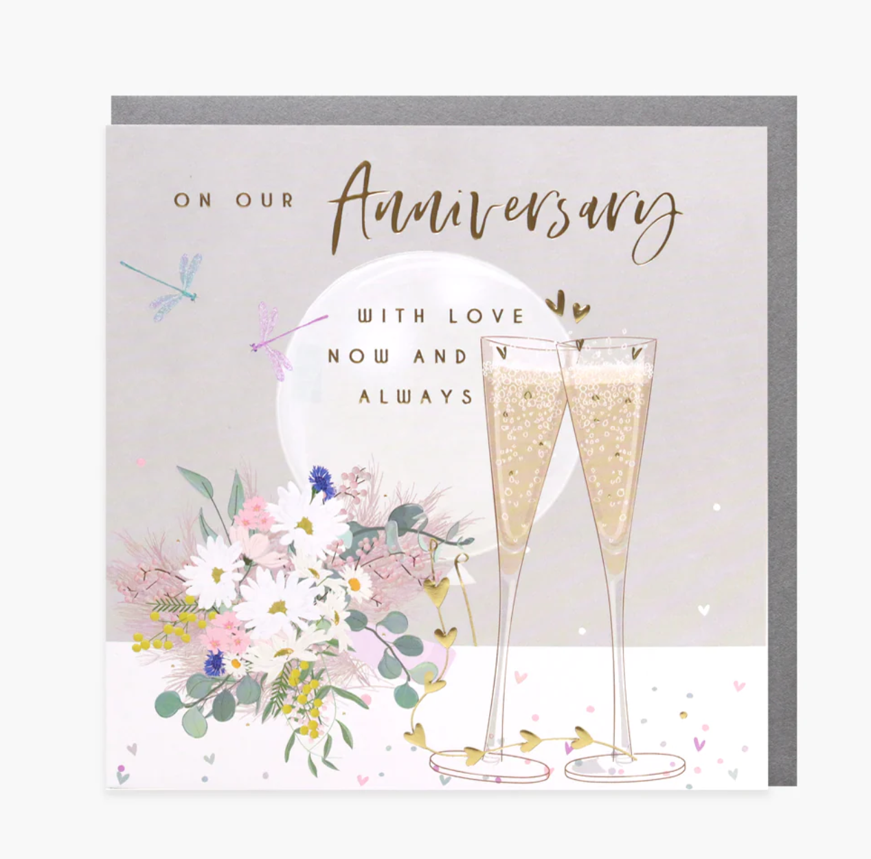 Belly Button Our Anniversary Now & Always Card