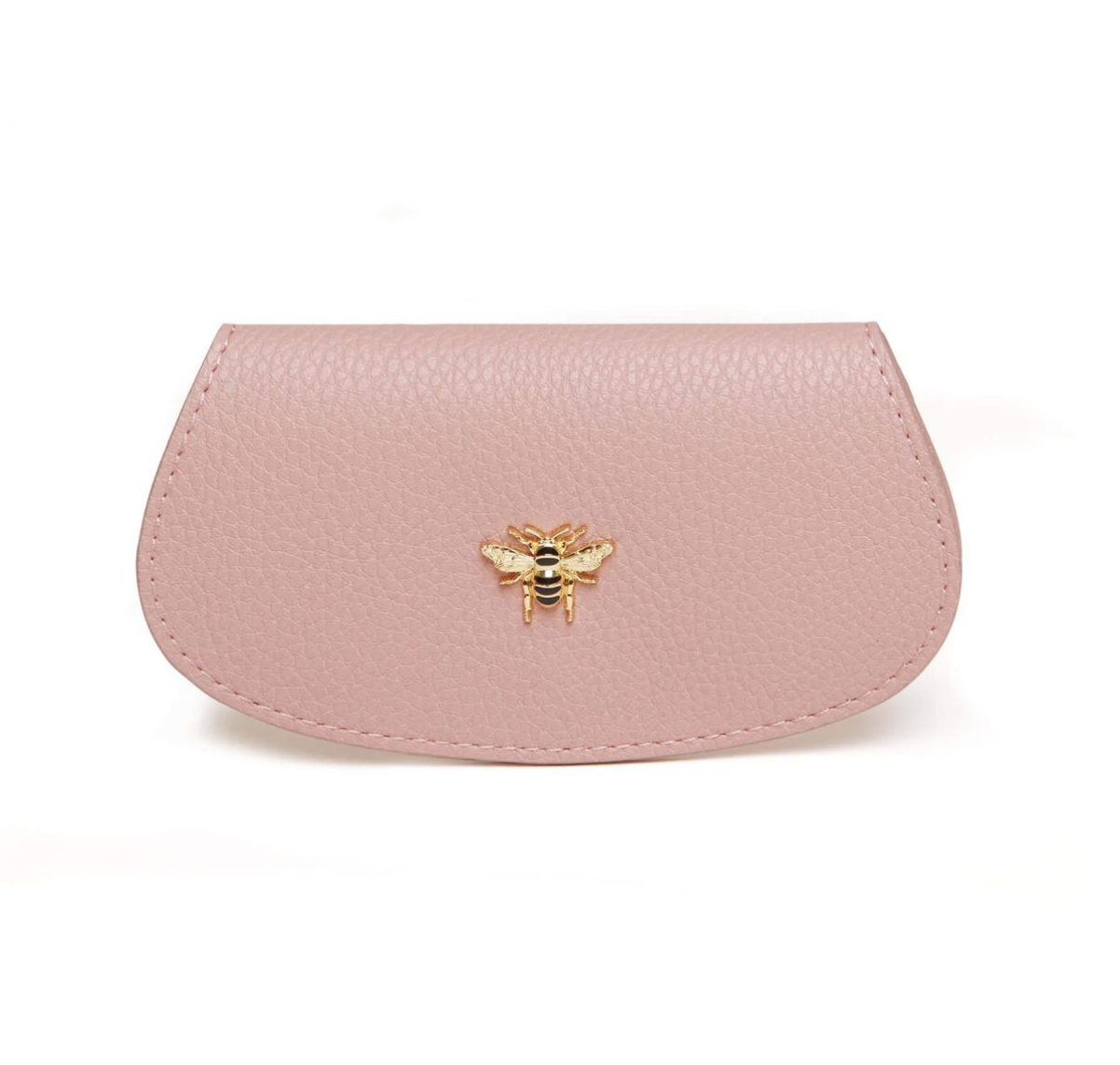 Alice Wheeler Bee Glasses Case - Pink