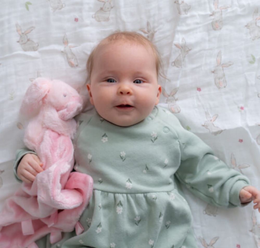 Ziggle Pink Bunny Comforter Jolu Accessories Boutique