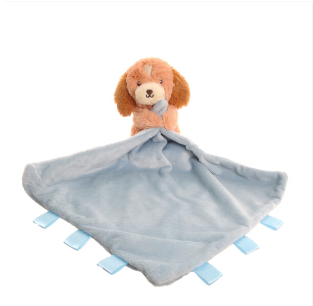Ziggle Cockapoo Puppy Comforter - Blue