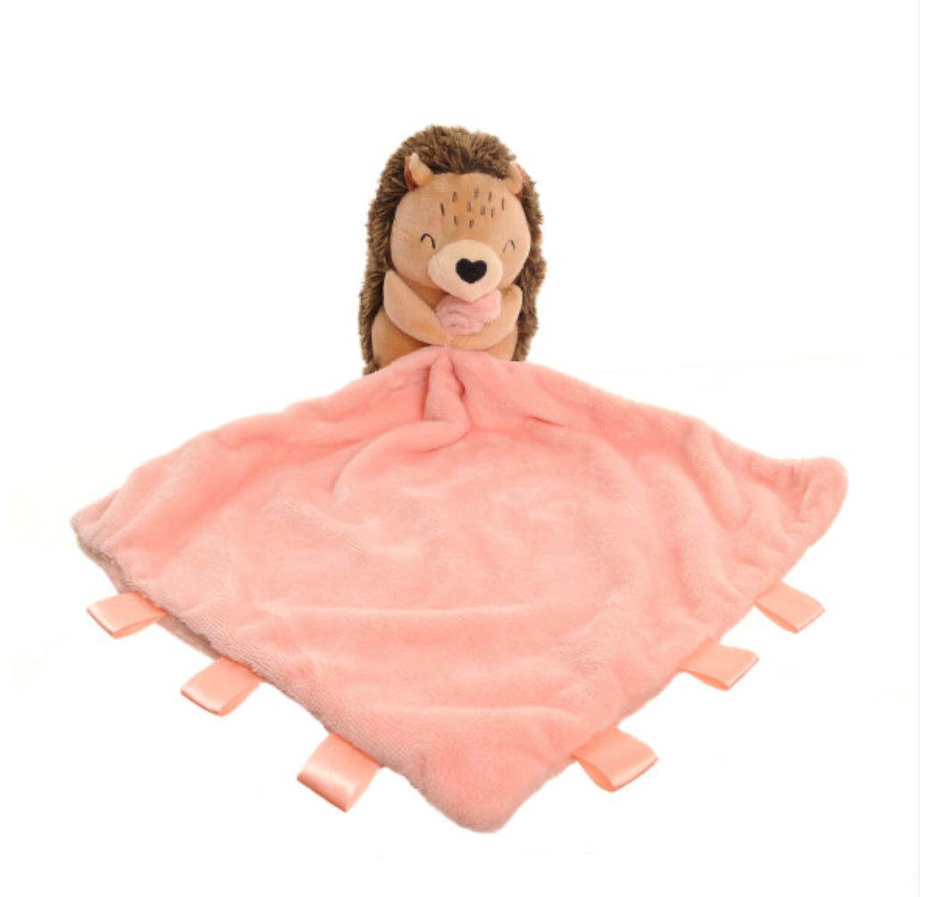 Ziggle Hedgehog Comforter - Pink