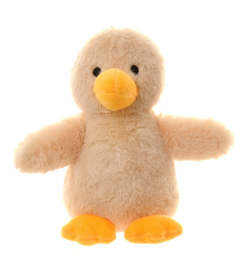 Ziggle Small Duck Plush Toy - Yellow