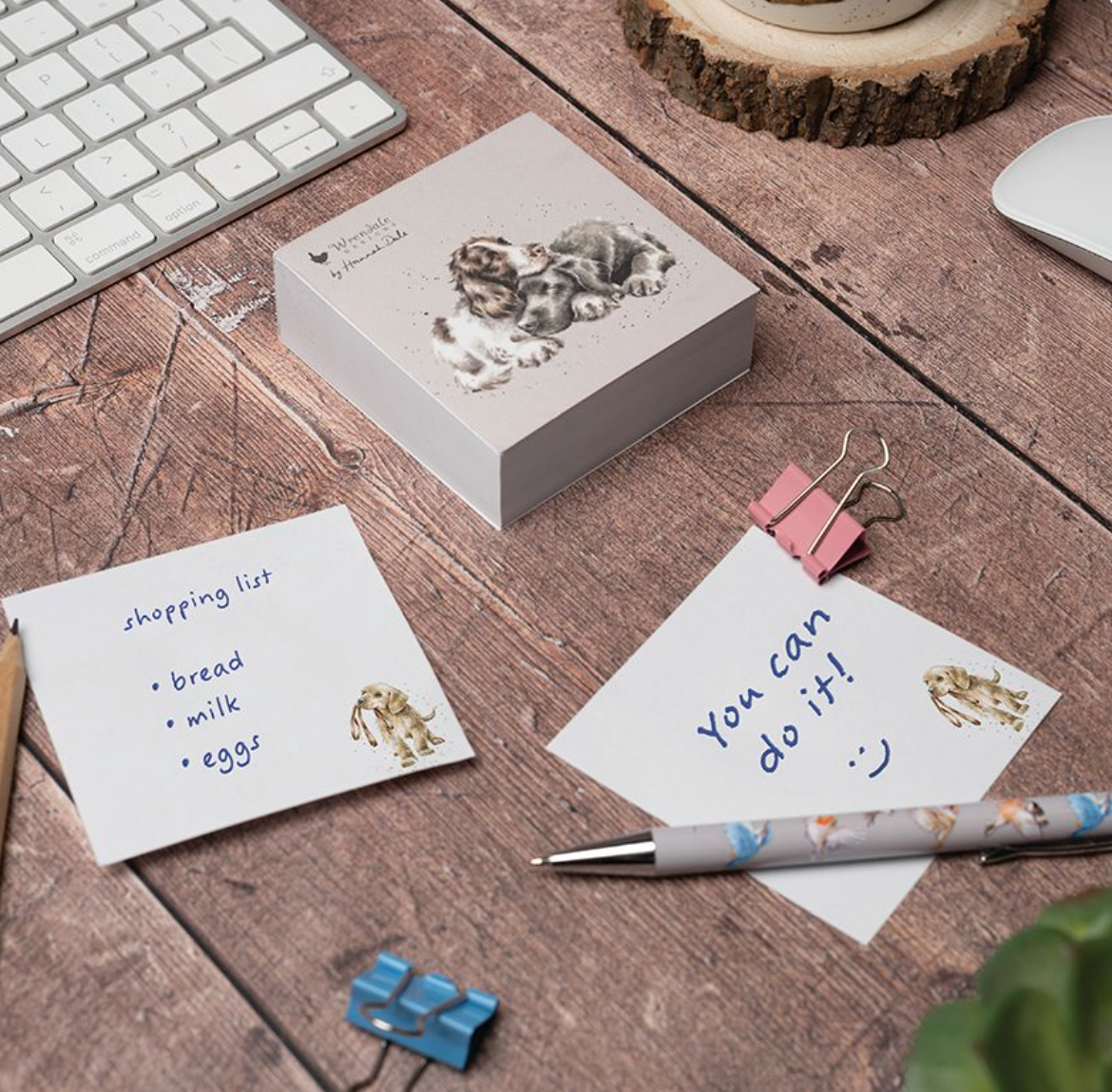 'Growing old Together' Dogs Sticky Notes - Wrendale Designs