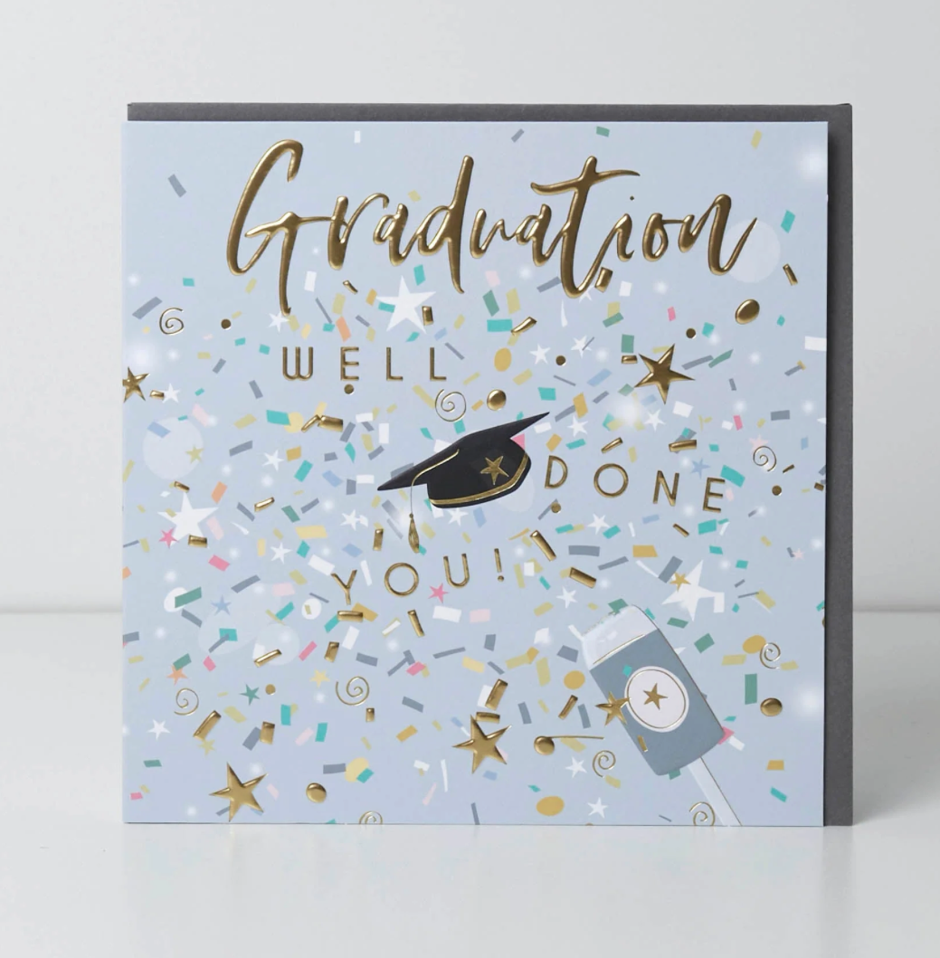 Belly Button Graduation Well Done You Card