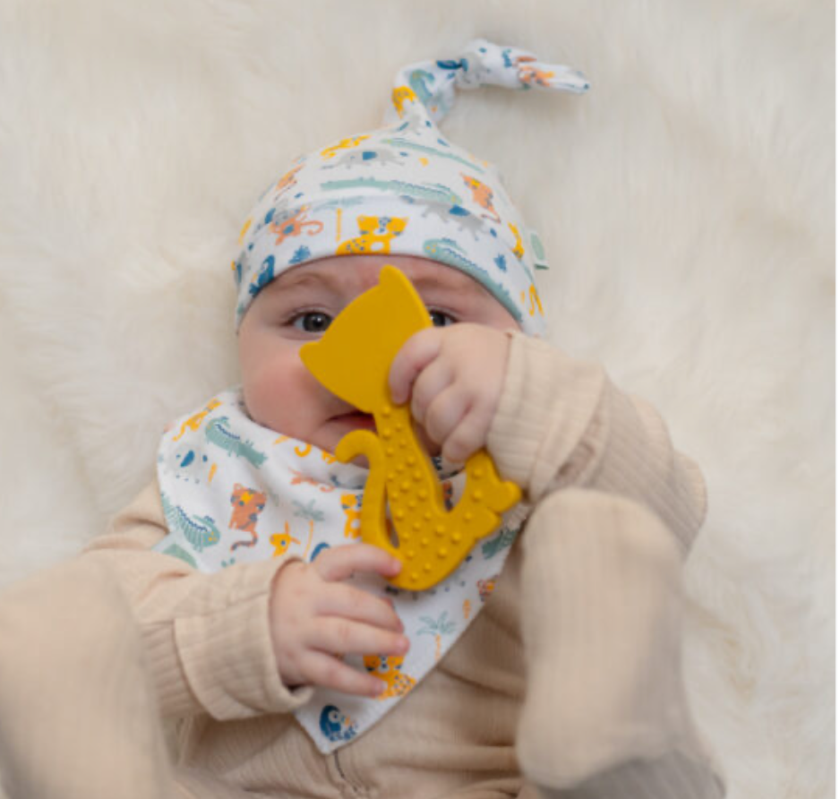 Ziggle Savanna Animals Dribble Bib