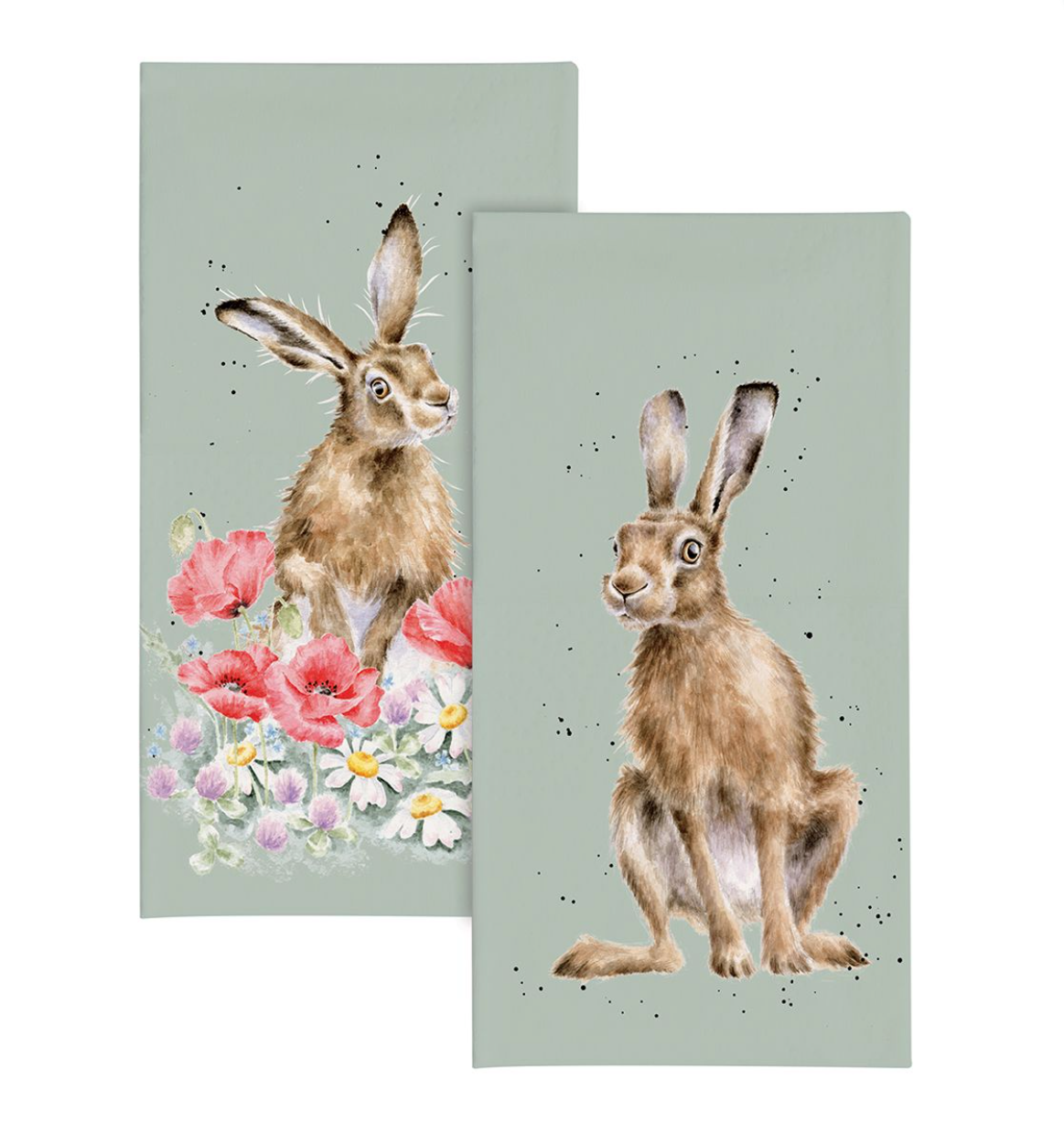 Wrendale 'Golden Hour' Hare Pocket Tissues