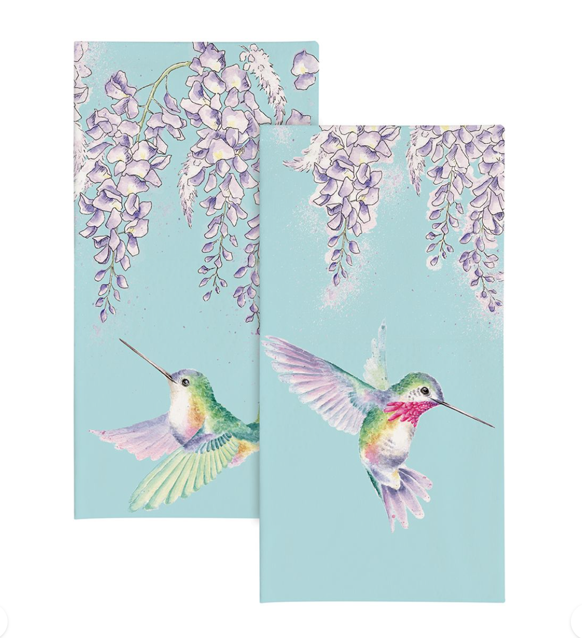 Wrendale 'Wisteria Wishes' Hummingbird Pocket Tissues