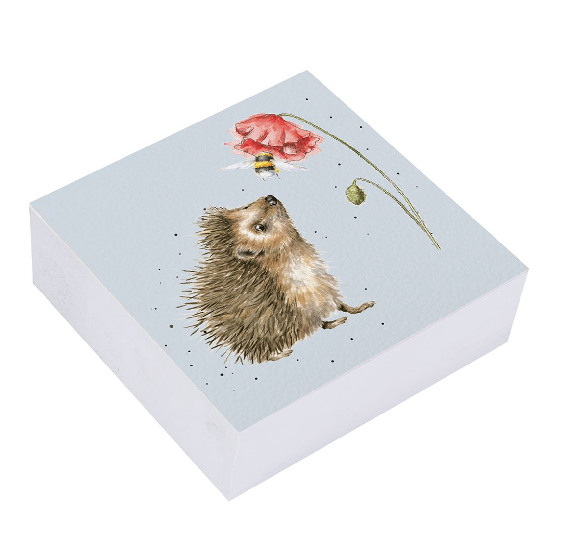 'Busy as a Bee' Hedgehog Sticky Notes - Wrendale Designs
