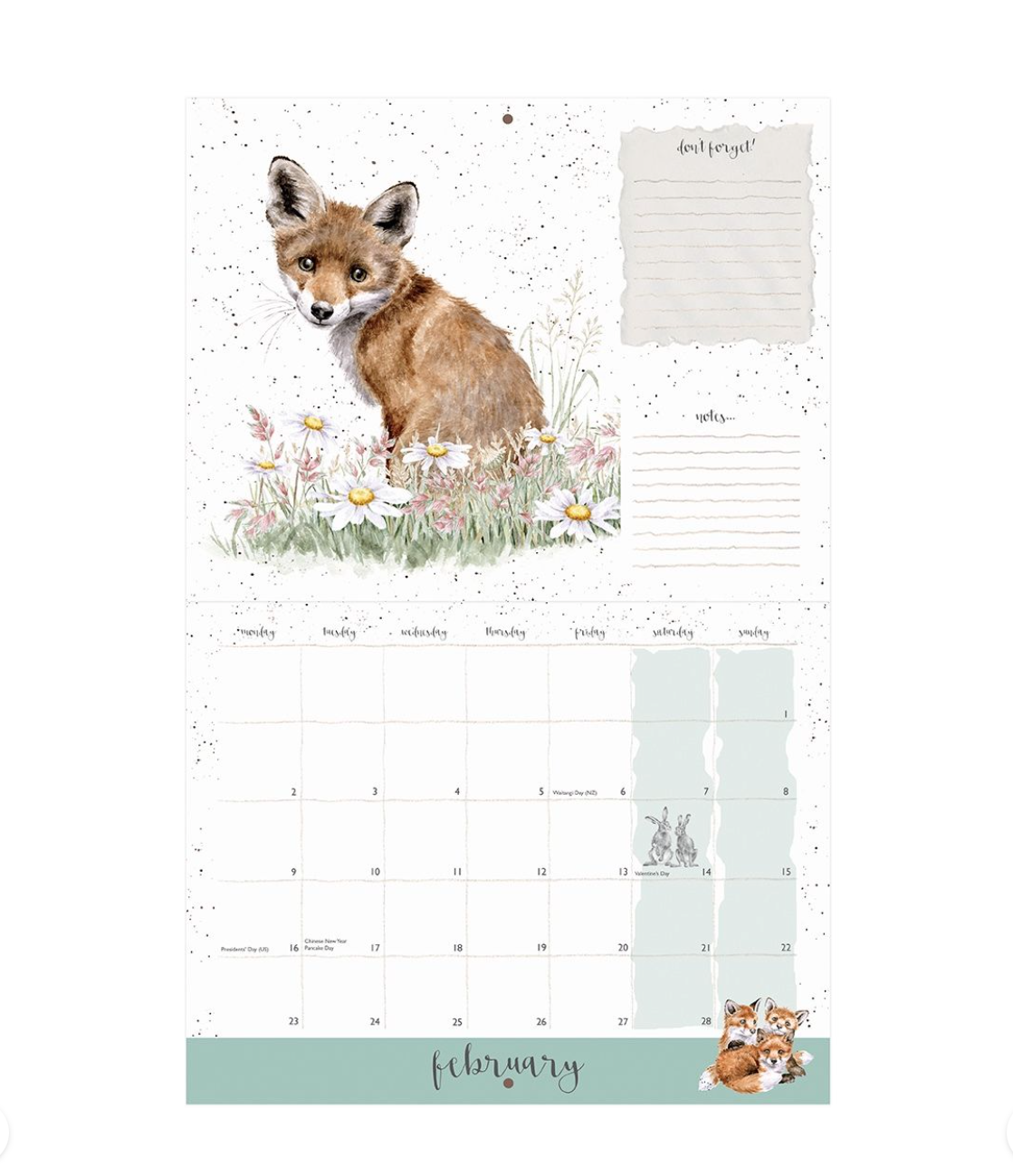 'The Country Set' 2026 Landscape Calendar- Wrendale Designs
