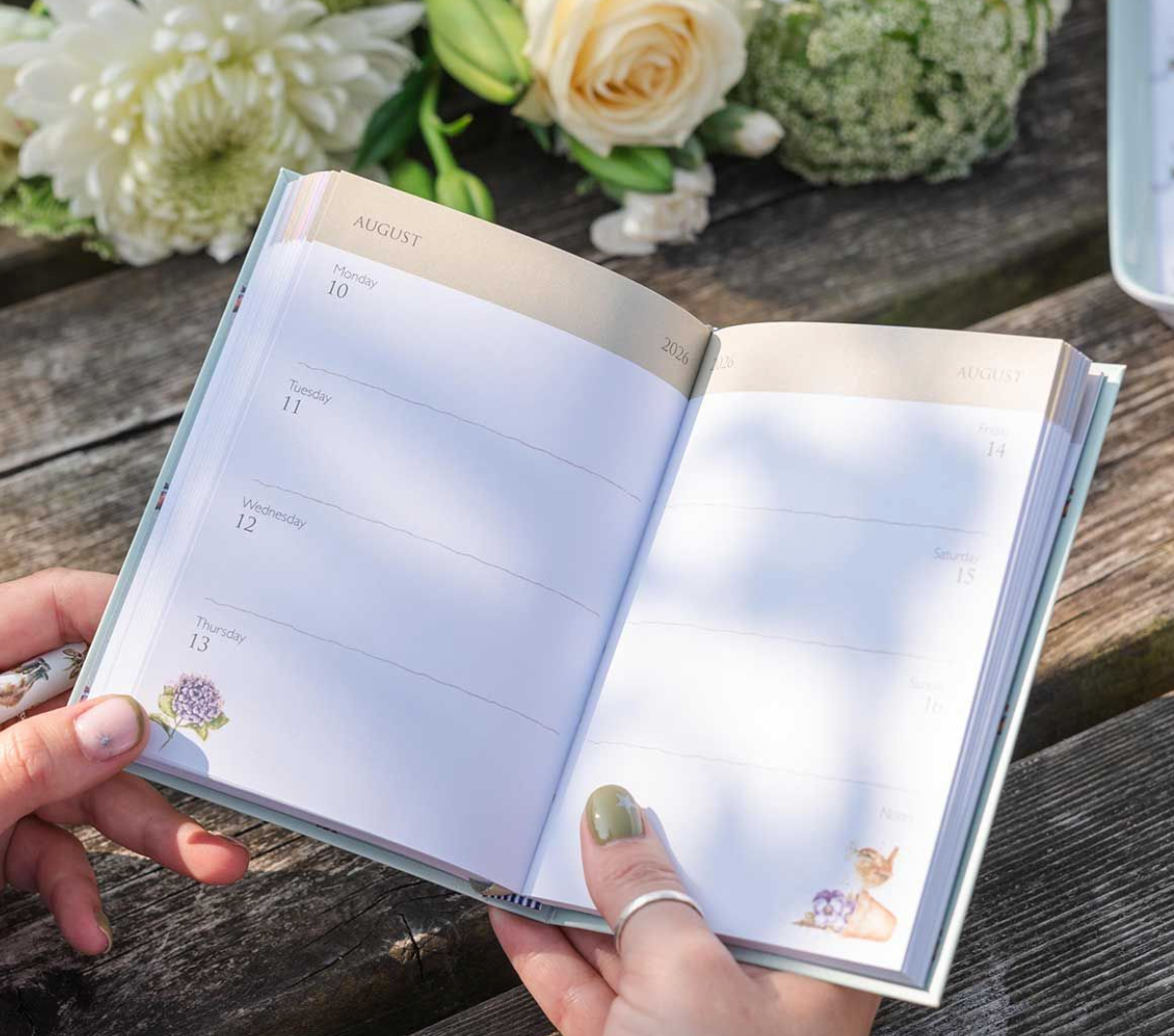 2026 Diary Planner Countryside A6- Wrendale Designs