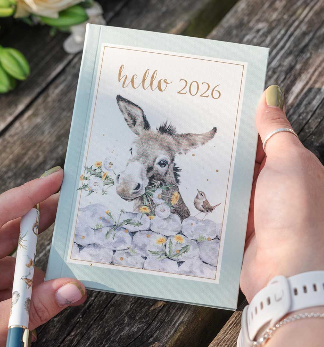 2026 Diary Planner Countryside A6- Wrendale Designs