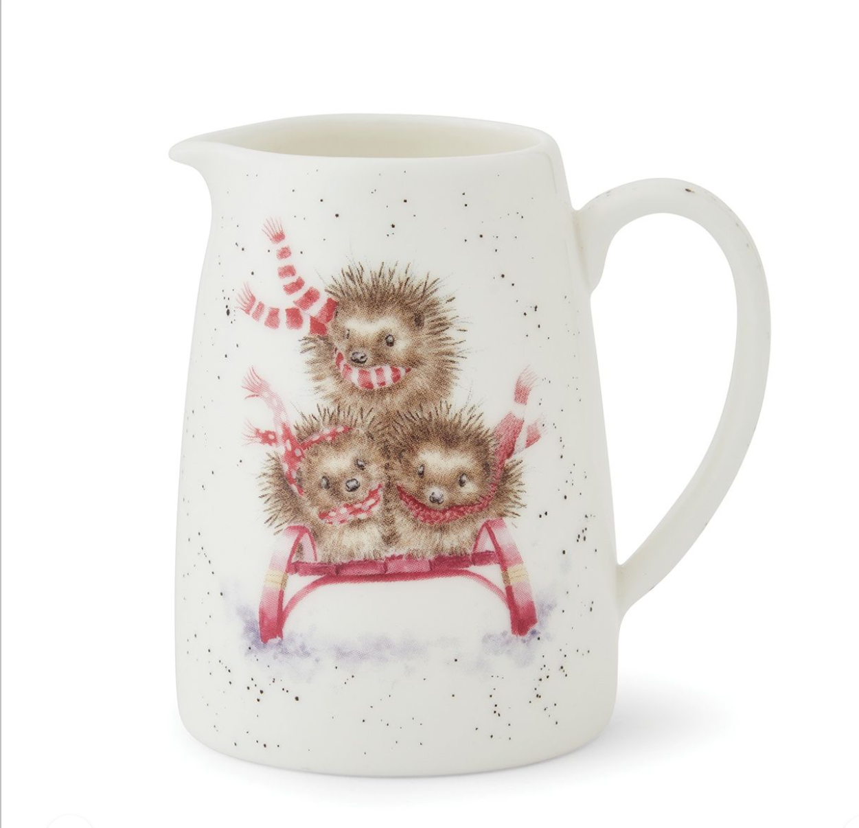 'Sledgehogs" Hedgehog Tiny Posy Jug - Wrendale Designs