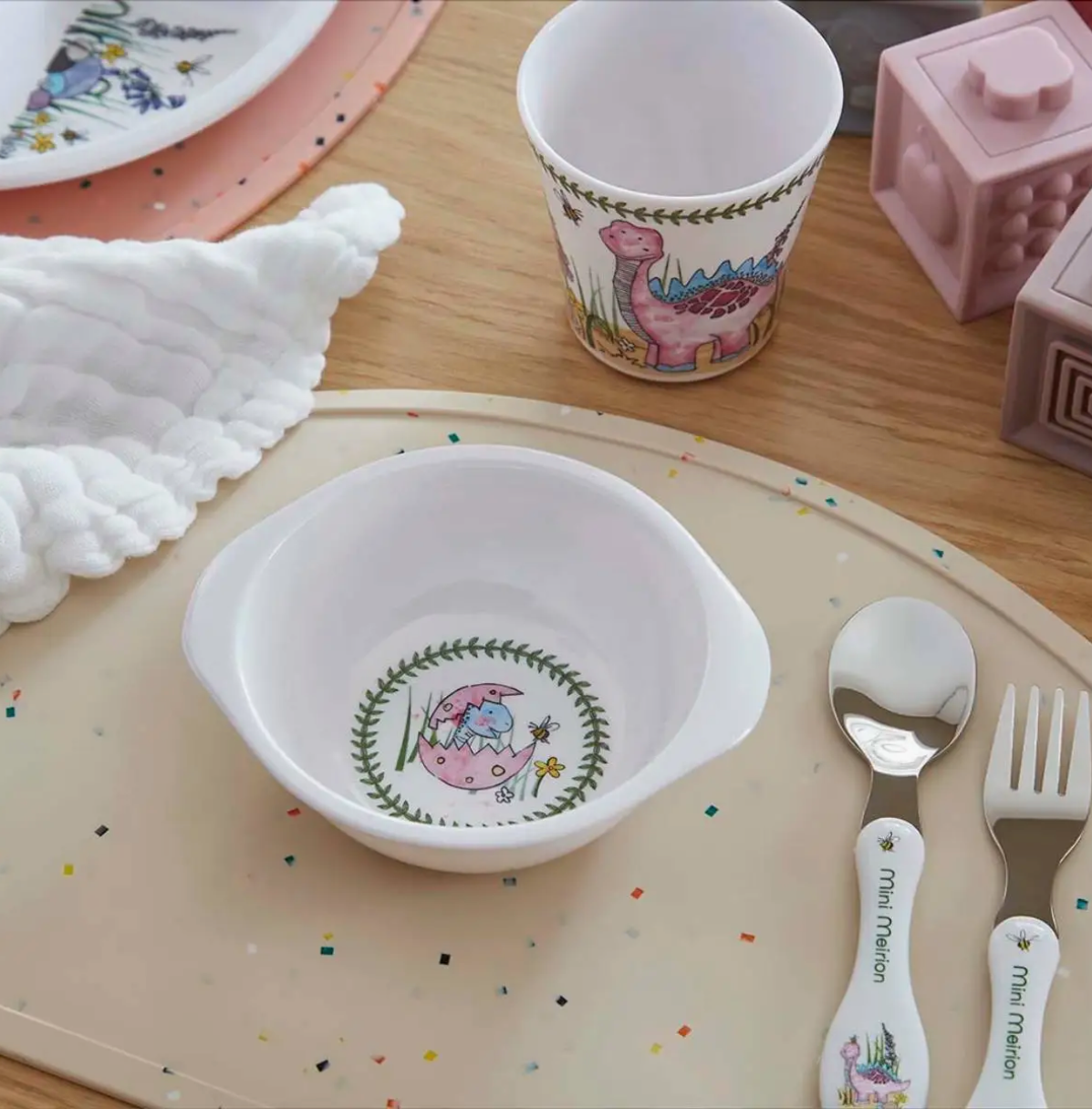 Mini Meirion Dino Melamine Bowl - Portmerion